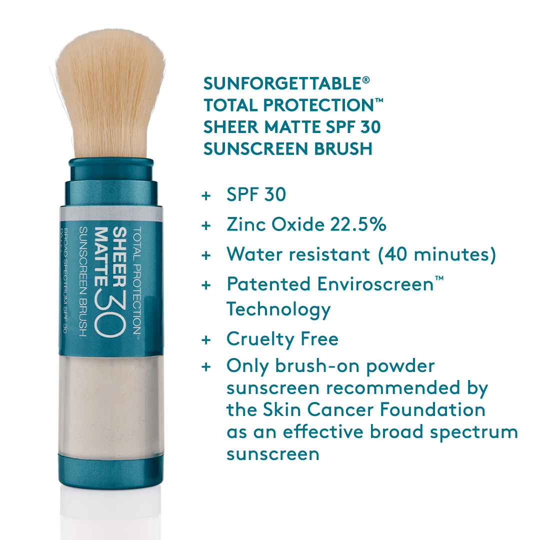 Sunforgettable® Total Protection® Sheer Matte SPF 30 Sunscreen Brush - Bilde 4